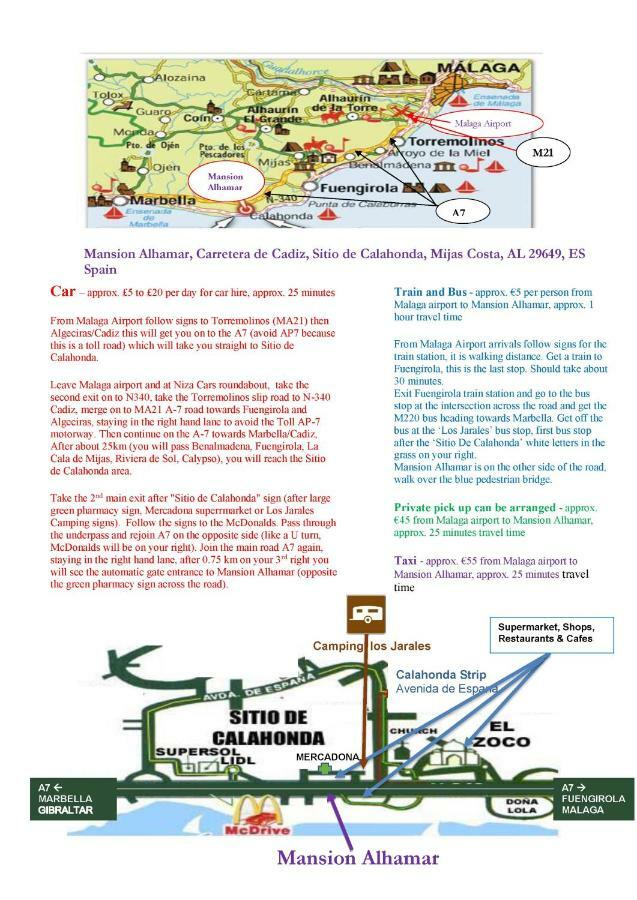 Mansion Alhamar - 2 Bedroom, Frontline Beach, Mountain Views, Full Size Pool, Tennis Courts, Close To Shops, On-Site Bar & Chiringuito Sitio de Calahonda Eksteriør billede